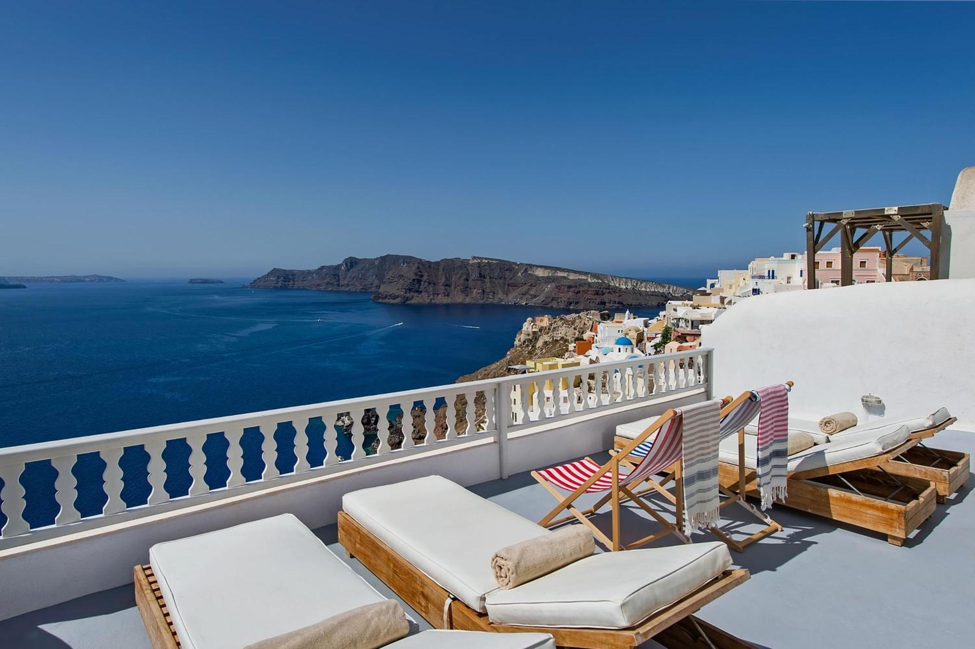Villa Calliope Aegean Views Oía Eksteriør billede