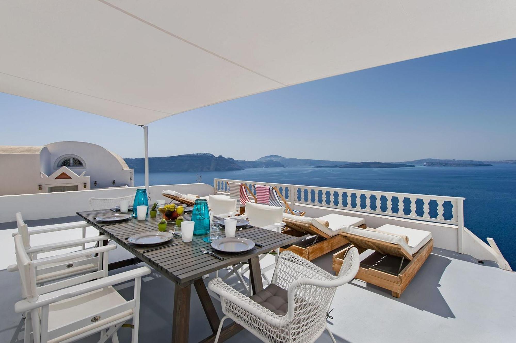Villa Calliope Aegean Views Oía Eksteriør billede